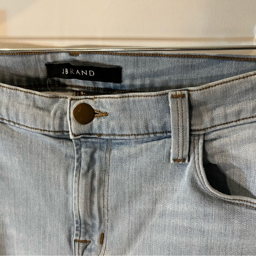 J Brand Super Skinny Costa Light Blue Wash Jeans 31